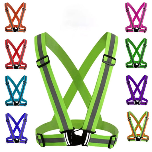 Lightweight Adjustable Reflective Safety Vest