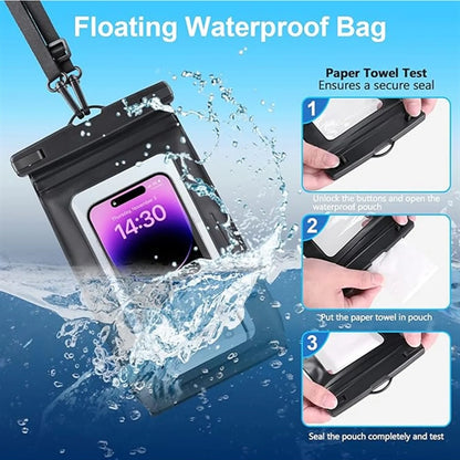 Double Space Waterproof Phone Pouch