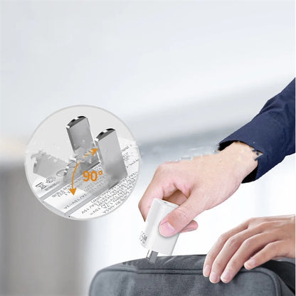 65W 2 Ports Foldable Pd Pps Fast Charging Block Adapter
