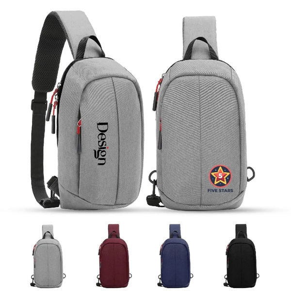 TRAVEL SLING BAG BACKPACK ( 12" x 6.5" x 4" )