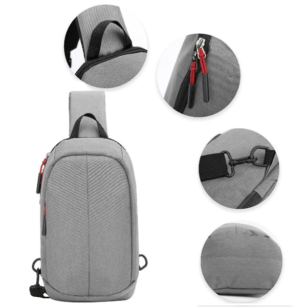 TRAVEL SLING BAG BACKPACK ( 12" x 6.5" x 4" )