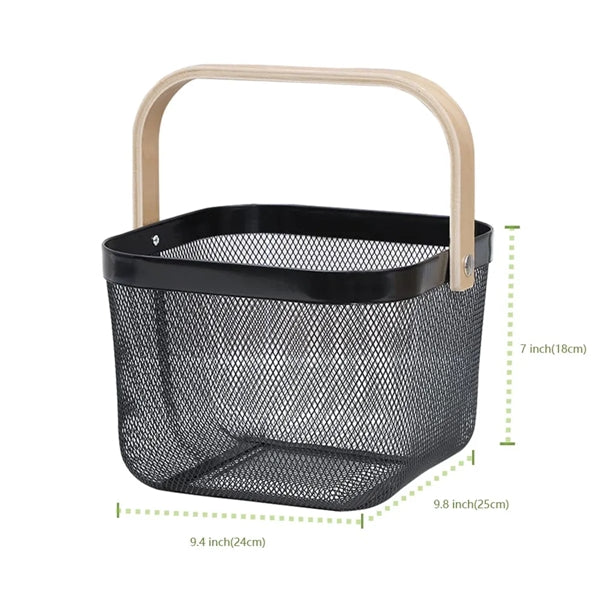 Mesh Steel Storage Basket
