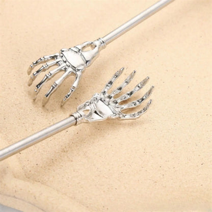Soft Rubber Claw-Shaped Telescopic Massage Tool