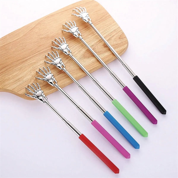 Soft Rubber Claw-Shaped Telescopic Massage Tool