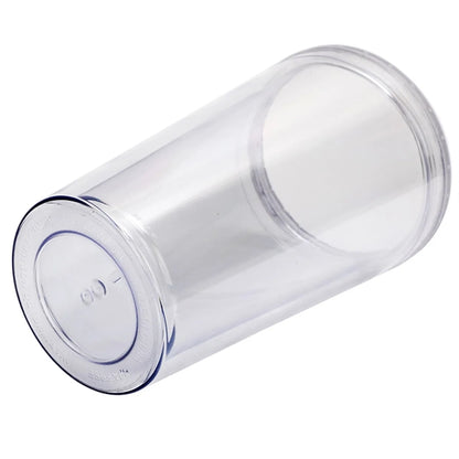 16Oz Classic Transparent Insulated Double Wall Tumbler Cup
