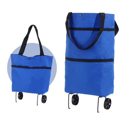 Foldable Shopping Cart With Wheels Tug