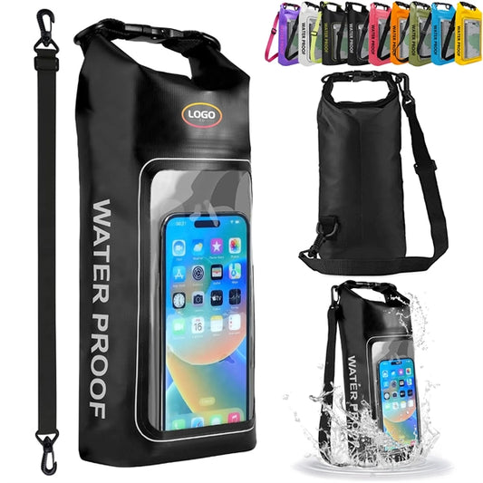 Waterproof Dry Bag 2L Roll Top Storage Backpack