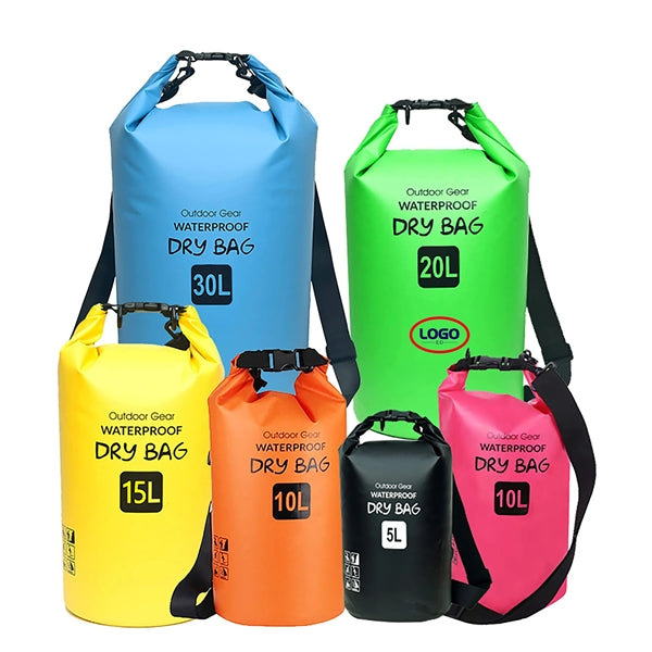 5L/10L/15L/20L/30L Roll Top Waterproof Backpack Dry Bag