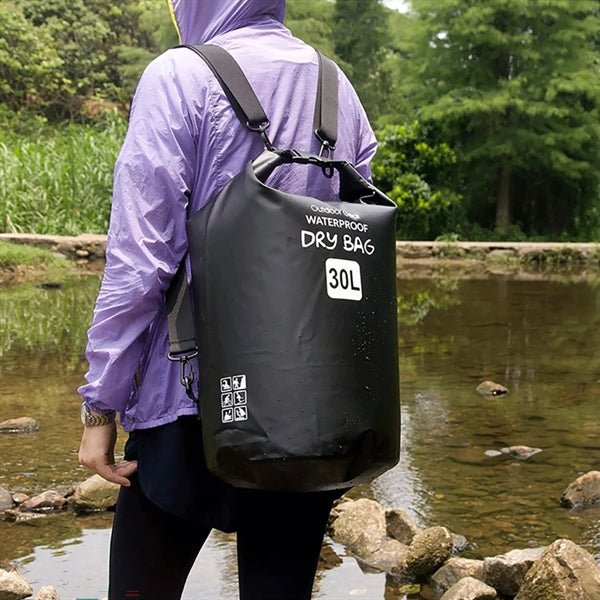 5L/10L/15L/20L/30L Roll Top Waterproof Backpack Dry Bag