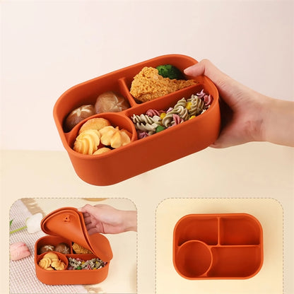 Silicone Containers Bento Box Lunchbox