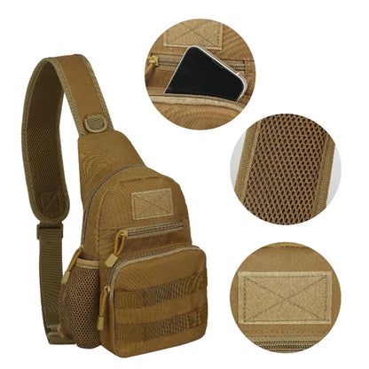 OUTDOOR TACTICAL SLING BAG ( 12'' x 6.7'' x 4'' )