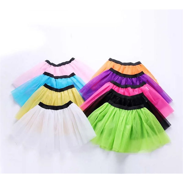 Women's Classic Elastic Running Tulle Tutu Skirt
