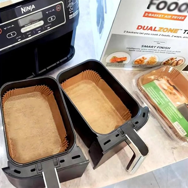 Air Fryer Liners Disposable Rectangle 100 Pcs