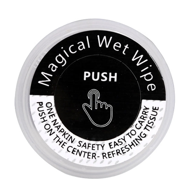 Press Hand Wipes Disposable Portable Individual Compressed