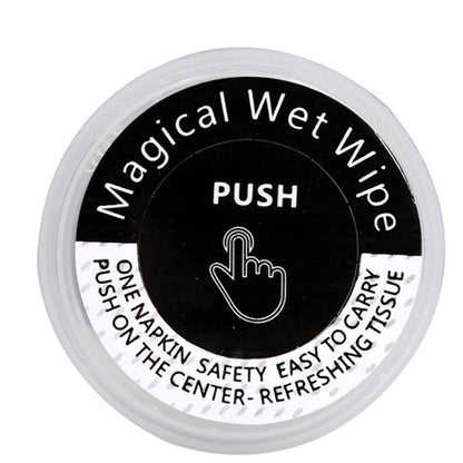 Press Hand Wipes Disposable Portable Individual Compressed