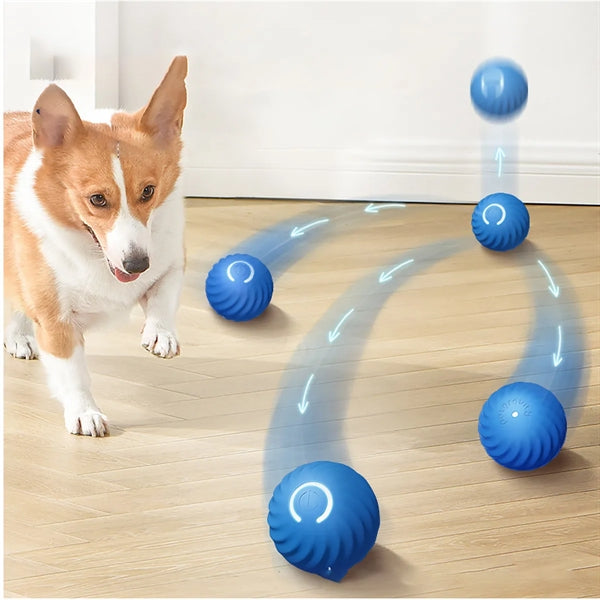 Smart Interactive Pets Toy Led Light Active Rolling Ball