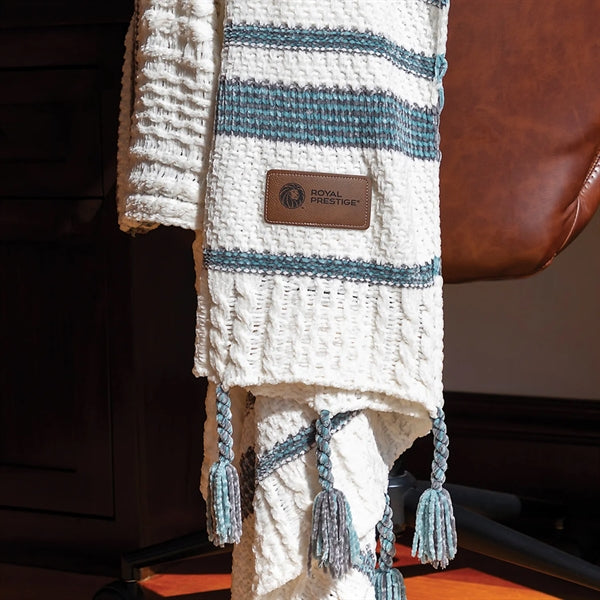 Versailles Fringed Chenille Throw