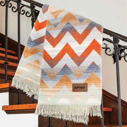 Oversized Cotton Santa Fe Blanket