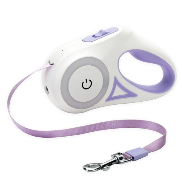 360 Degree Tangle-Free Long Dog Leash With Led