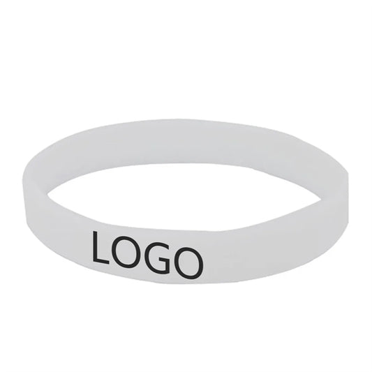 Customizable Blank Silicone Wristband