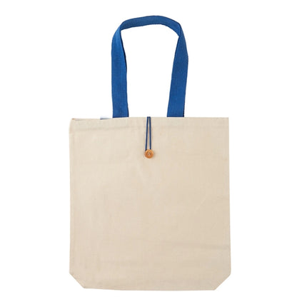 11.5 oz. Cotton Canvas Button-Up Tote Bag