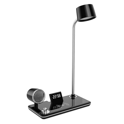 Smart Wireless Charging Desk Lamp with Bluetooth Speaker Clo