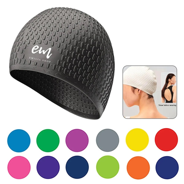 Anti-slip Silicone Swimming Cap