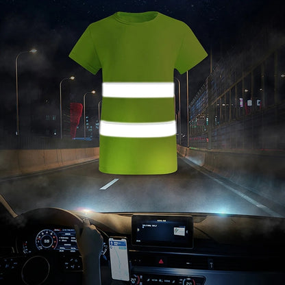 Reflective Safety Polo Short Sleeve