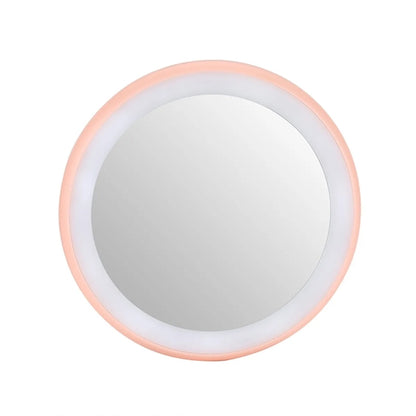 Round Pocket Cute Compact Led Makeup Mirror