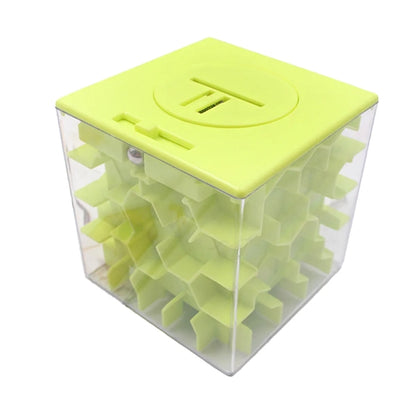 3D Cube Money Maze Bank