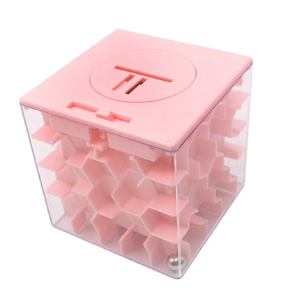 3D Cube Money Maze Bank