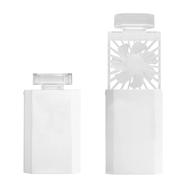 USB Perfume Bottle Shape Rechargeable Mini Fan