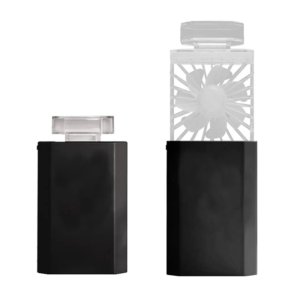 USB Perfume Bottle Shape Rechargeable Mini Fan