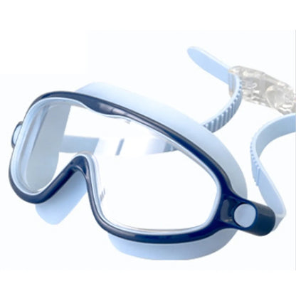 Big Frame Diving Adjustable Soft Clear Lens Swim Glasses