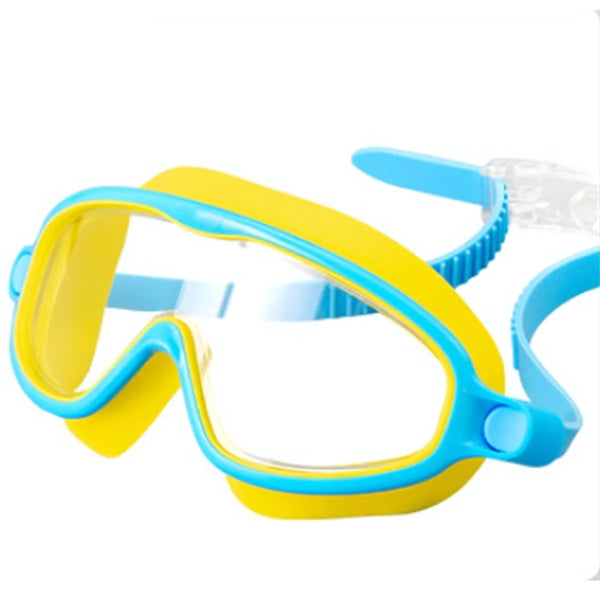 Big Frame Diving Adjustable Soft Clear Lens Swim Glasses
