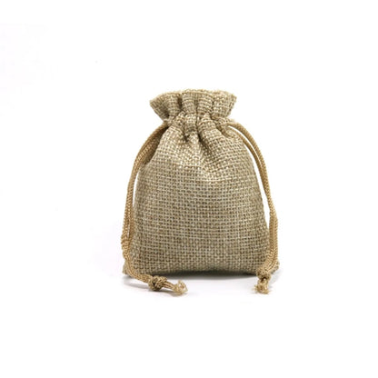 Burlap Fabric Gift Bag