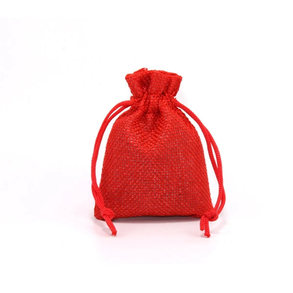 Burlap Fabric Gift Bag