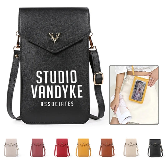 PU Leather Universal Mobile Phone Purse