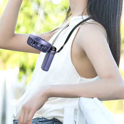 Foldable Screen Display Handheld Fan