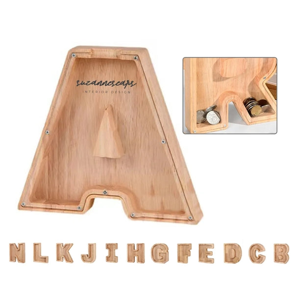 Wooden Piggy Bank