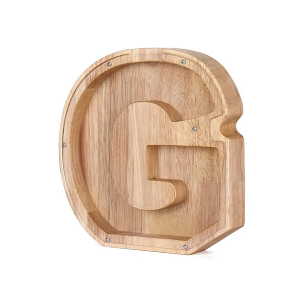 Wooden Piggy Bank