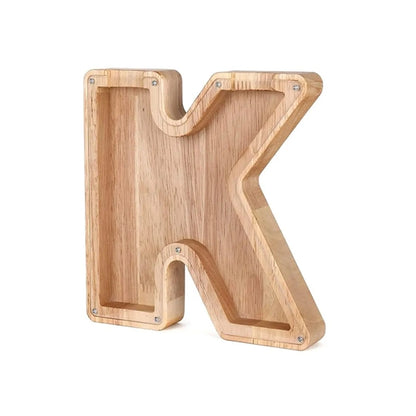 Wooden Piggy Bank