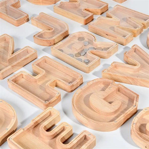 Wooden Piggy Bank