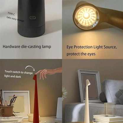 LED Touch Cordless Table Lamp With USB Port