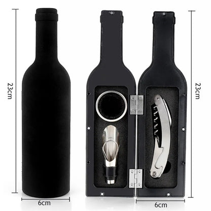 Wine Bottle Opener Set Corkscrew Screwpull Accessories Kit