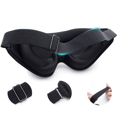 Sleep Eye Mask 3D Contoured Cup Sleeping Blindfold Concave