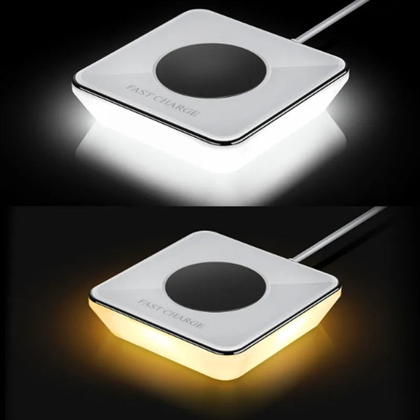 Night Light Wireless Charger Max Fast Pad Compatible