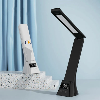 Foldable Smart LED Desk Lamp with Wireless Charger Digital C