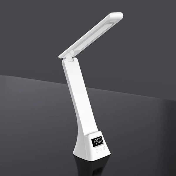 Foldable Smart LED Desk Lamp with Wireless Charger Digital C