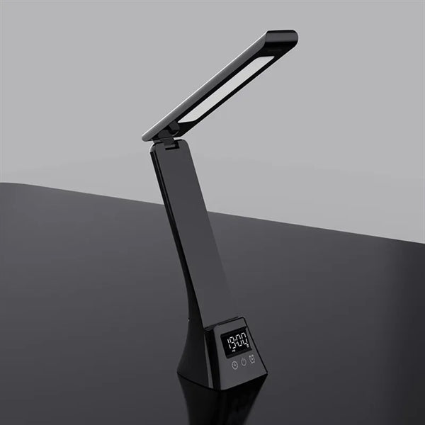 Foldable Smart LED Desk Lamp with Wireless Charger Digital C